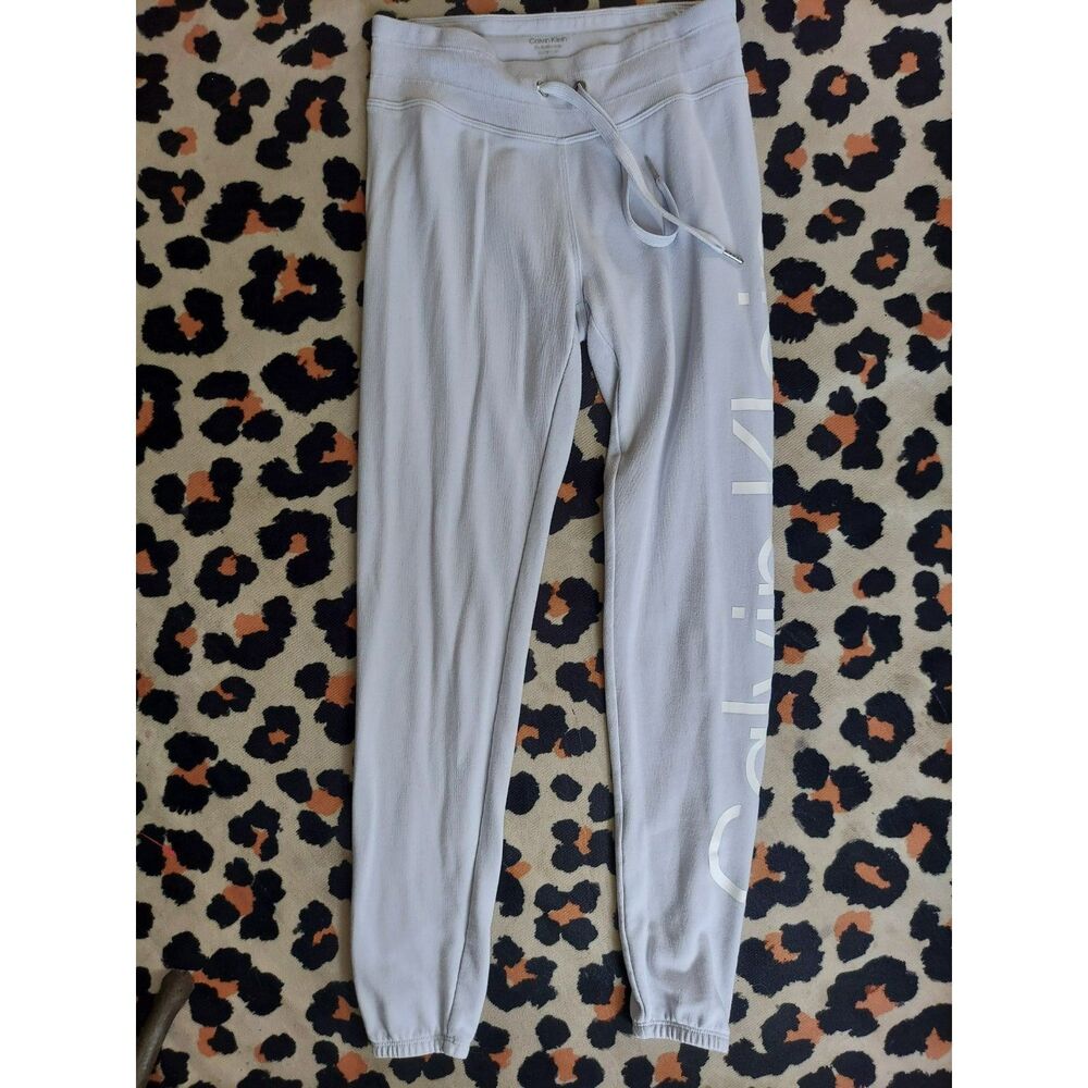Calvin Klein Performance XS Light Gray Wide Waist